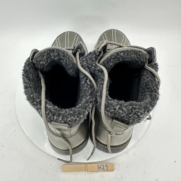 Vikings Trailblazers Men Sz 10M Gray Insulated Leather Oil Resistant Hiking Boot - Picture 9 of 11